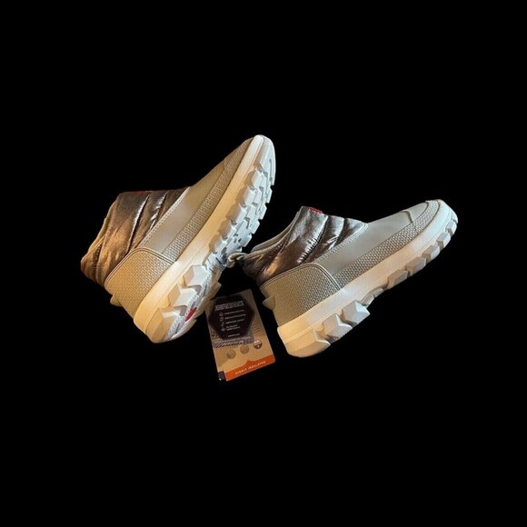 Hunter Original Metallic Snow Ankle Boot in Silver Hail Grey, US 8, EU 39 New - Picture 4 of 4